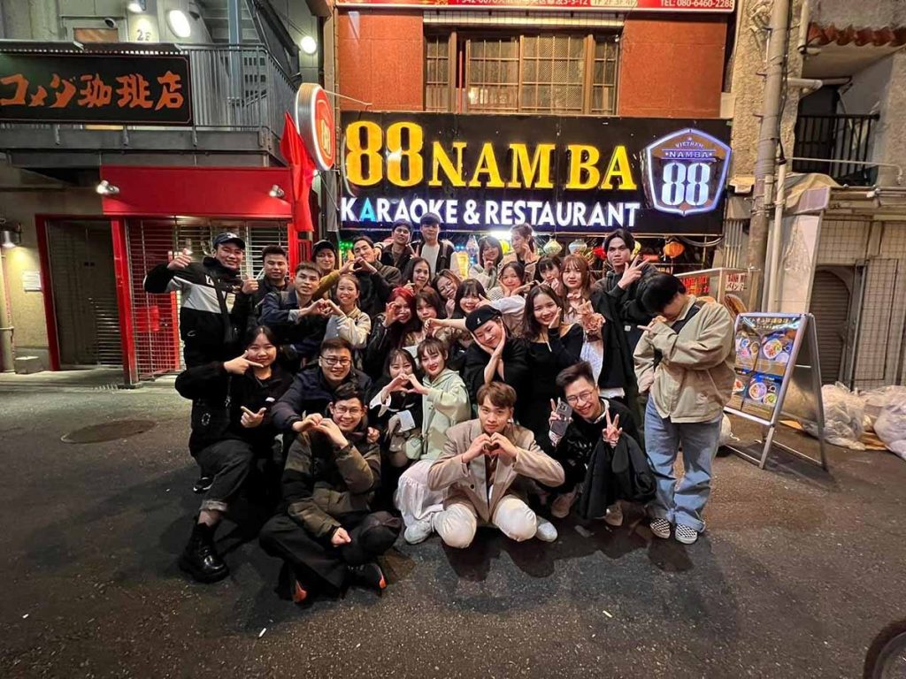 88 Namba - Quán karaoke Việt nam ở Osaka được giới trẻ yêu thích