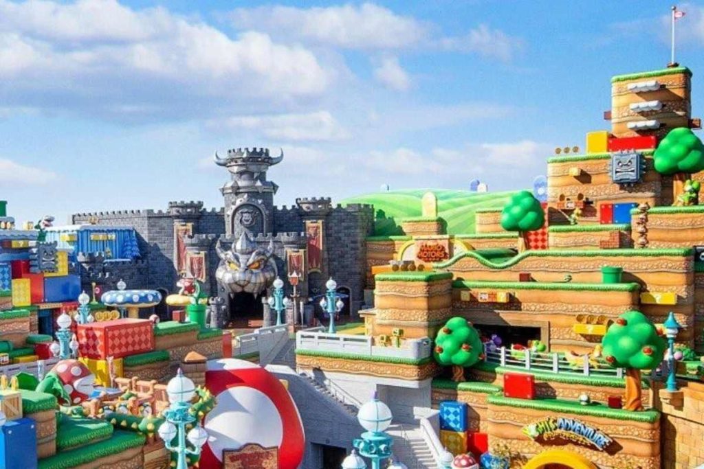 Universal Studios là một khu vui chơi ở Nhật Bản có sức hút lớn với du khách.